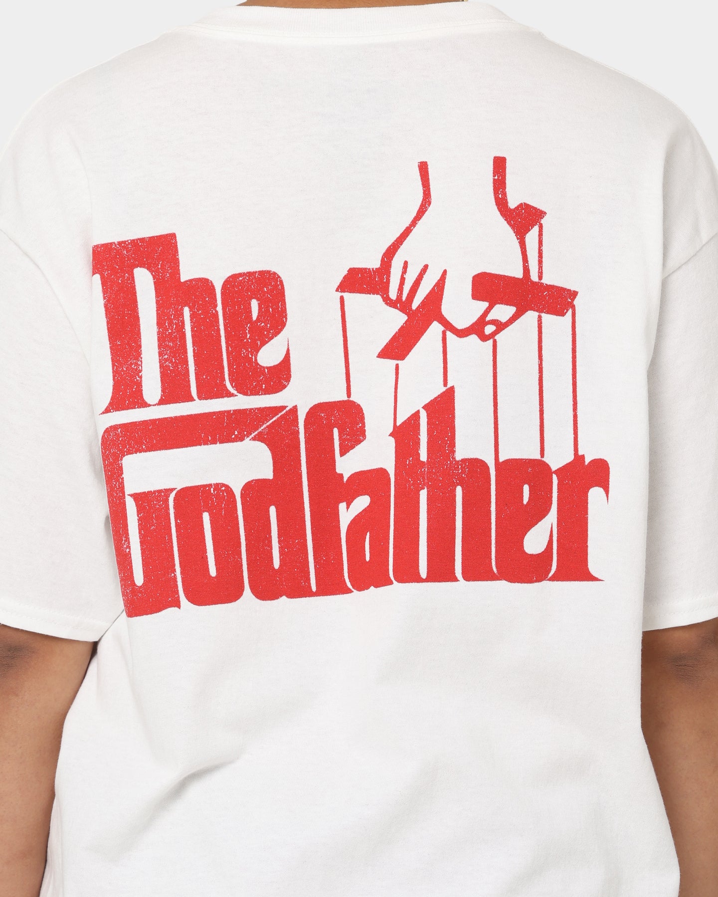The Godfather Cat T-Shirt - White Cotton Vintage Tee for Men & Women | Movie Fan Gift, Casual Wear, Cosplay Costume