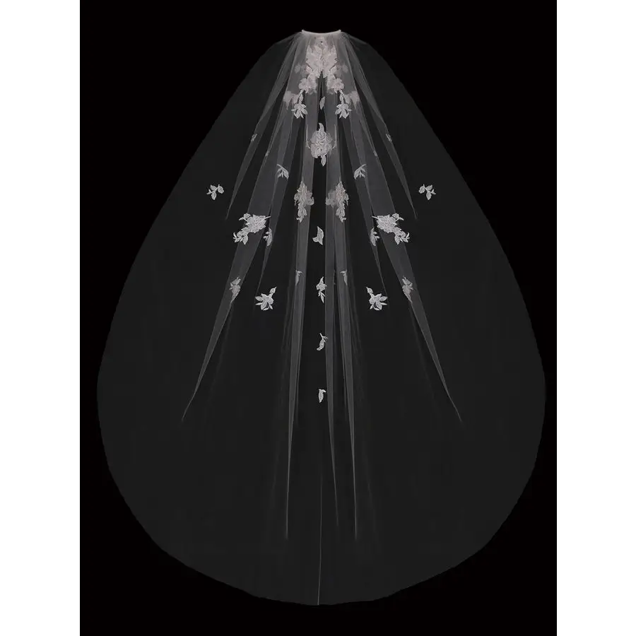 Veil V2093WZ - Premium Women's Fashion Veil for Weddings, Parties, and Special Occasions | Elegant and Stylish Accessory
