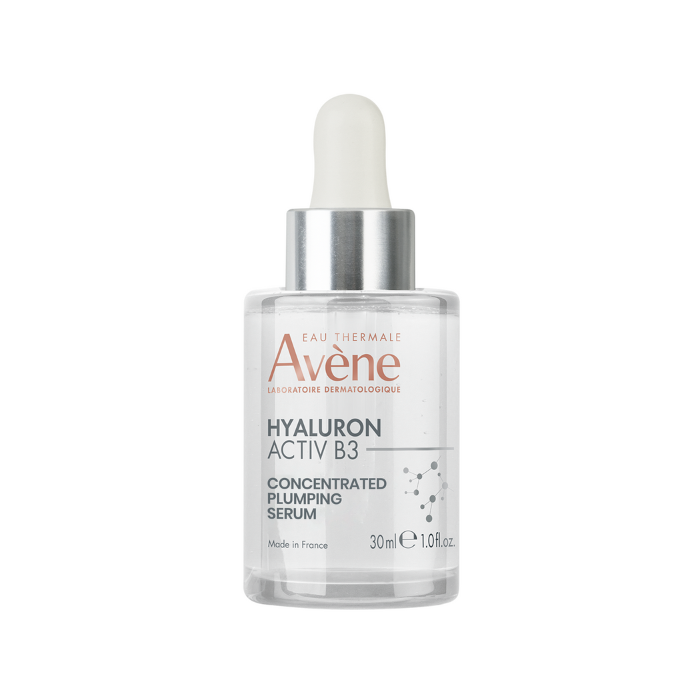 Avène Hyaluron Activ B3 Concentrated Plumping Serum for Ageing Skin - Anti-Aging Face Serum with Hyaluronic Acid & Vitamin B3 - Hydrates & Plumps Fine Lines - Perfect for Night Skincare Routine & Dry Skin Care