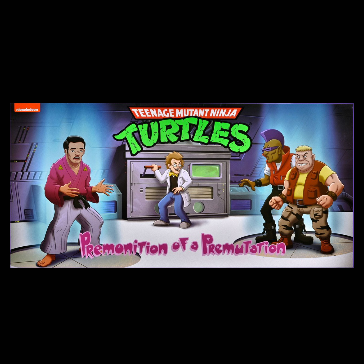 NECA Teenage Mutant Ninja Turtles Pre-Mutation 4-Pack Action Figure Set - Collectible TMNT Figures for Display, Gifts & Nostalgic Fans