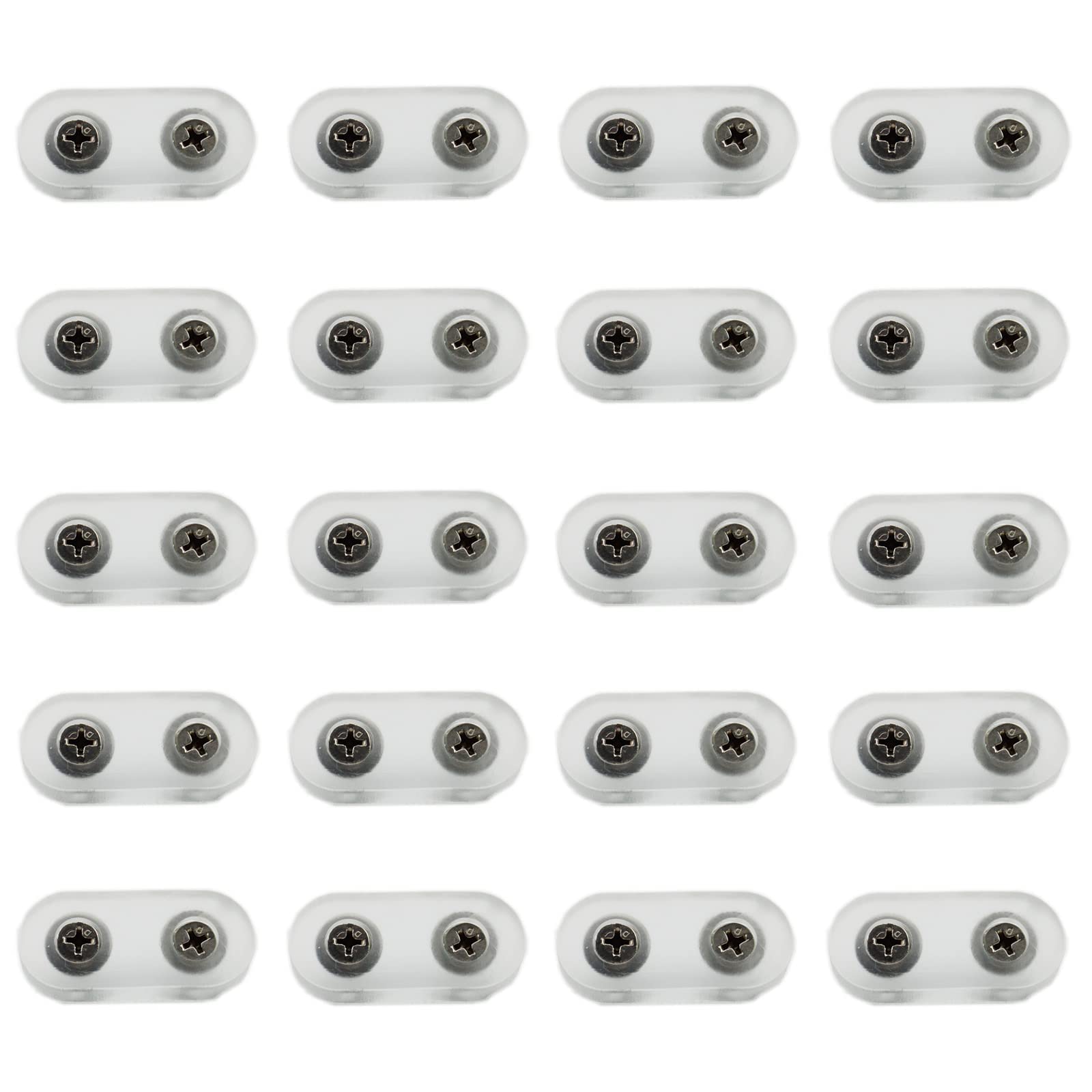 20 PCS Heavy Duty Silicone Furniture Pads - Non Slip, Non Skid Round Protectors for Table, Desk, Chair & Sofa Legs - Noise Reducing Floor Protectors for Hardwood Floors - Perfect for Home, Office & Moving Scenes