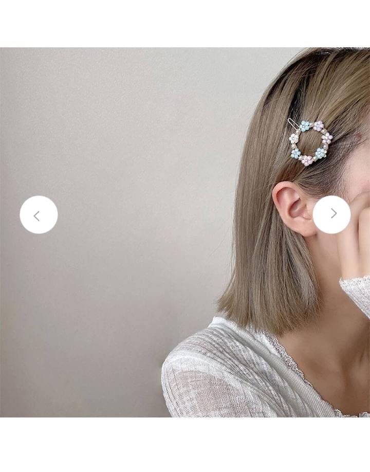 SS Metal Hair Clips for Women - Geometric Hollow Hairpins, Korean Style Barrettes with Pearl Accents (8-Pack) - Perfect for School, Work, Parties & Everyday Hairstyling