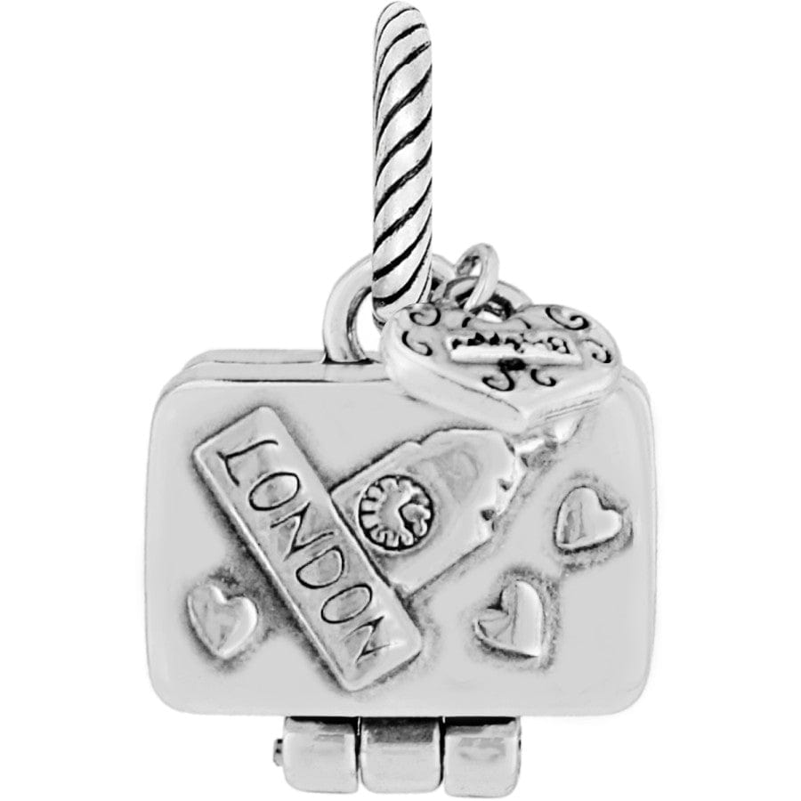 Bon Voyage Travel Charm - Elegant Good Luck Jewelry for Safe Journeys & Adventure | Perfect for Travelers, Backpackers & Wanderlust Gifts