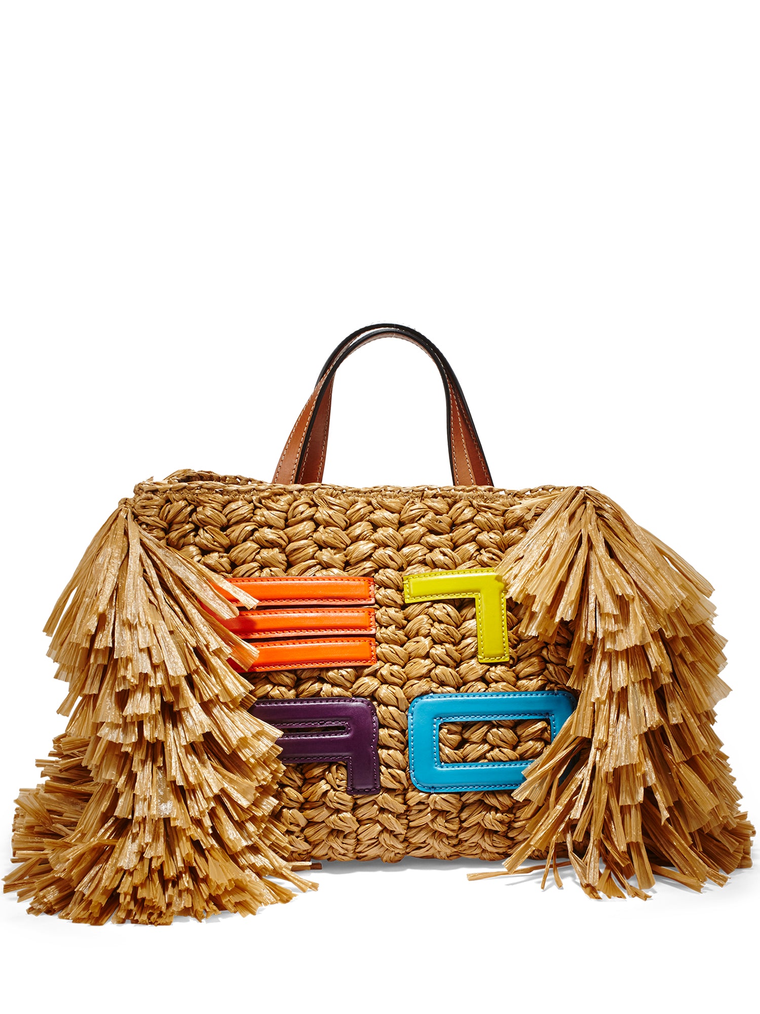 Giana Raffia Tote Bag - Stylish Woven Straw Handbag for Women, Perfect for Beach, Shopping & Summer Outfits