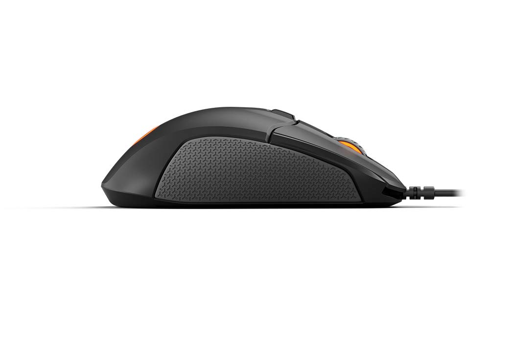 SteelSeries Rival 310 Optical Gaming Mouse - RGB Lighting, 6 Programmable Buttons, Rubber Grip Sides, On-Board Memory - Black - Perfect for FPS, MOBA & Esports Gaming