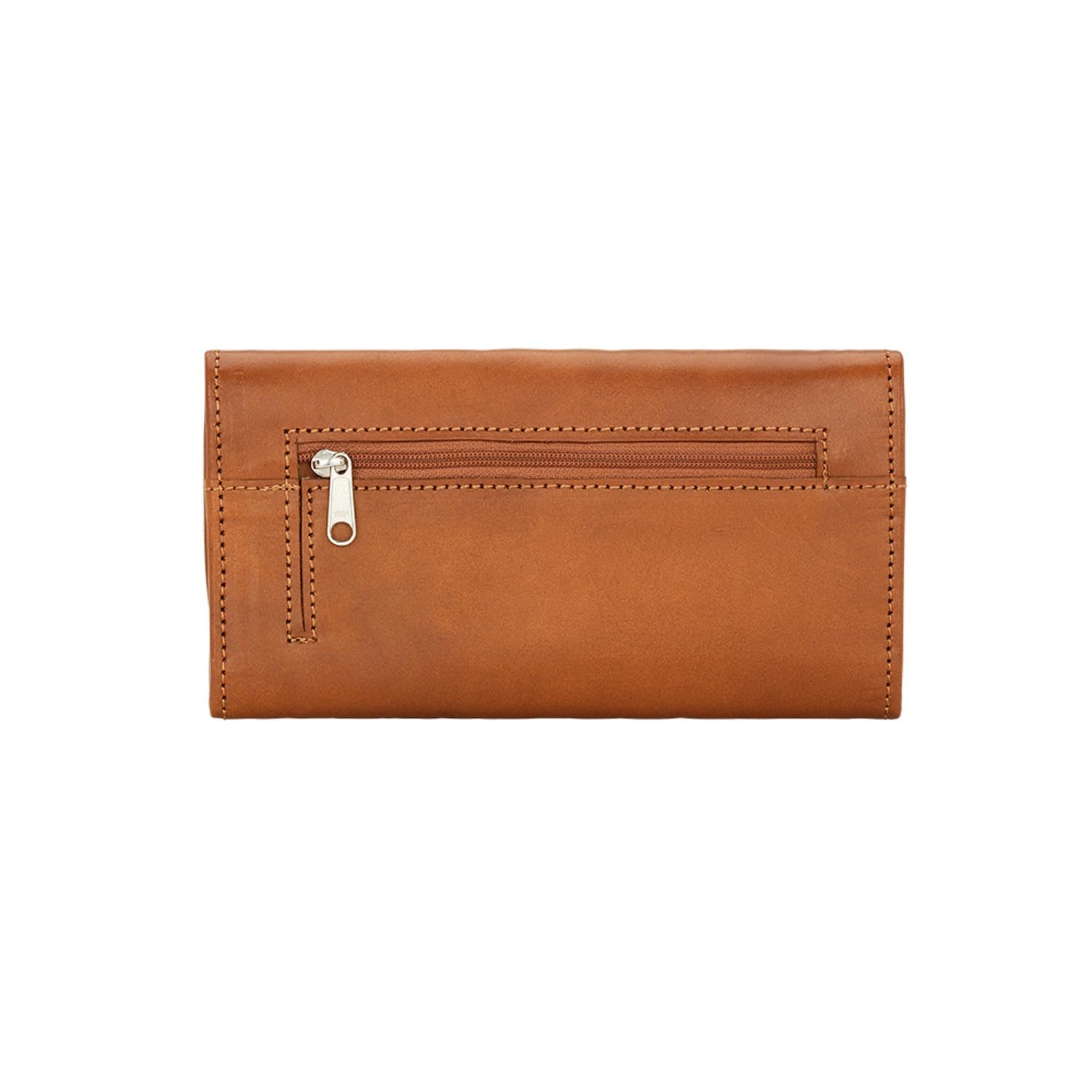 American West Women's Mohave Canyon Tri-Fold Wallet - Golden Tan Leather Wallet for Ladies - Perfect for Everyday Use, Travel & Gift Giving