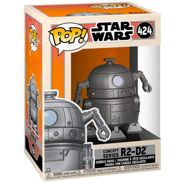 Star Wars R2-D2 Concept Series Collectible Droid - Perfect for Sci-Fi Fans, Home Decor & Gift Ideas