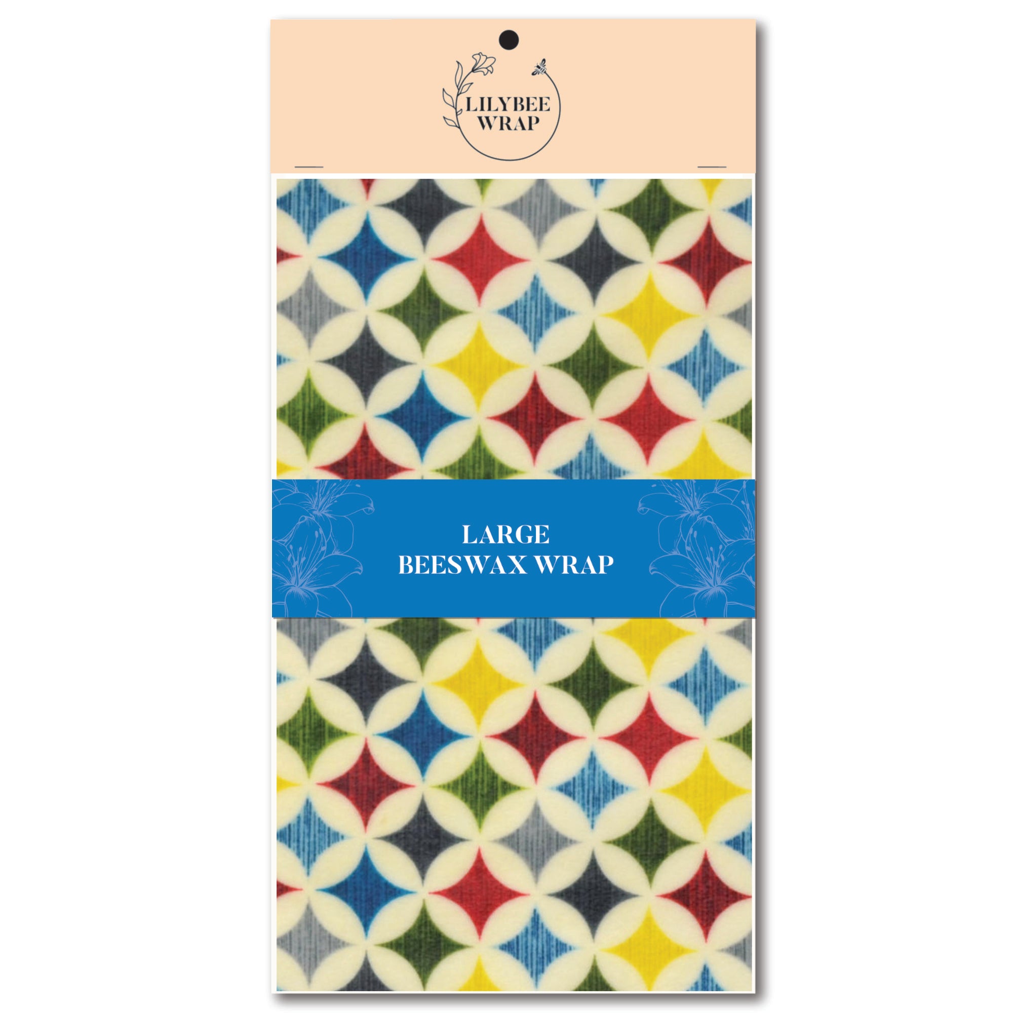 Organic Beeswax Food Wraps Set - Eco-Friendly Reusable Food Storage for Sandwiches, Cheese & Produce | Sustainable Kitchen Essentials for Zero Waste Lifestyle