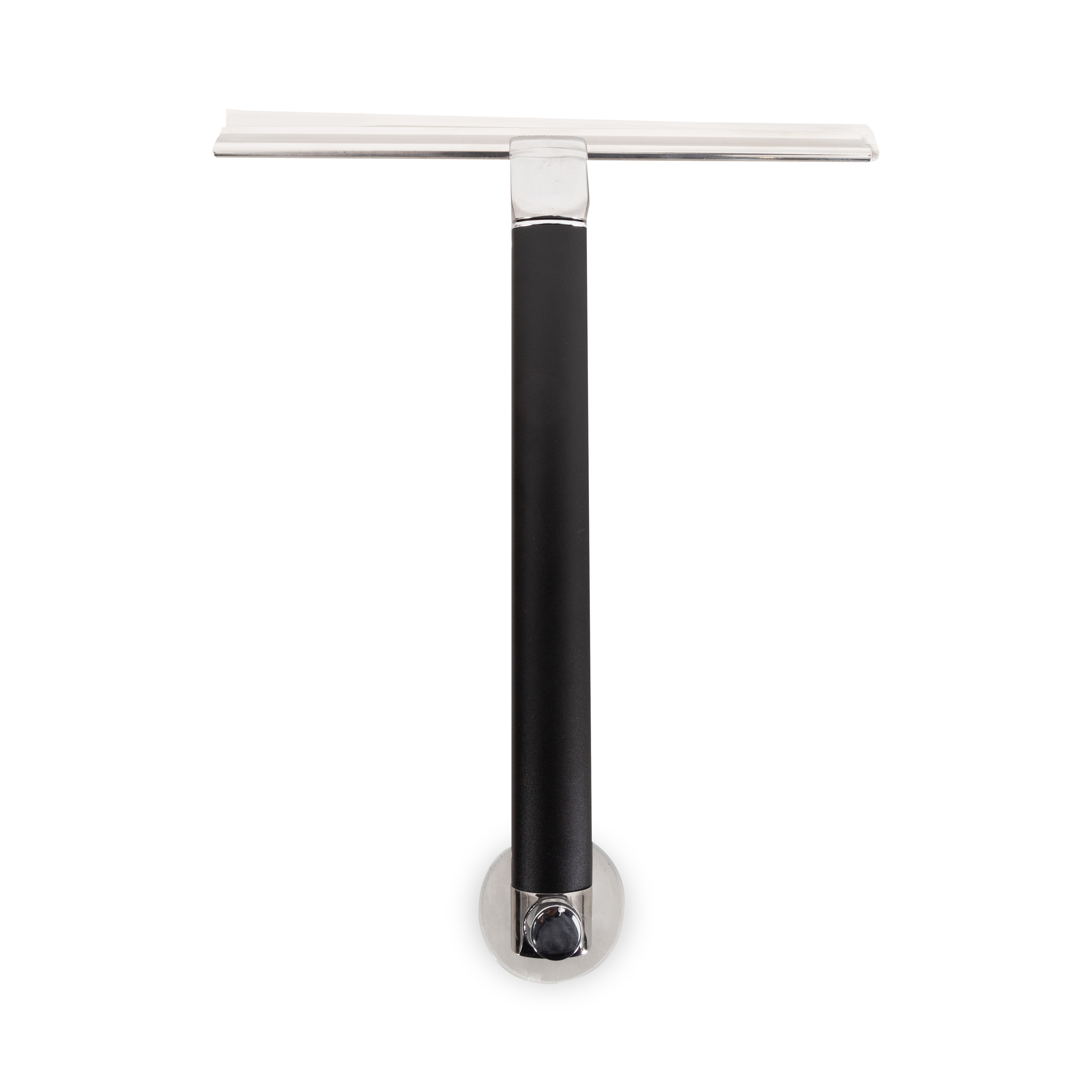 Extendable Window Squeegee with Stainless Steel Handle - Adjustable Length for High-Reach Cleaning - Perfect for Home, Car, and Shower Glass Cleaning