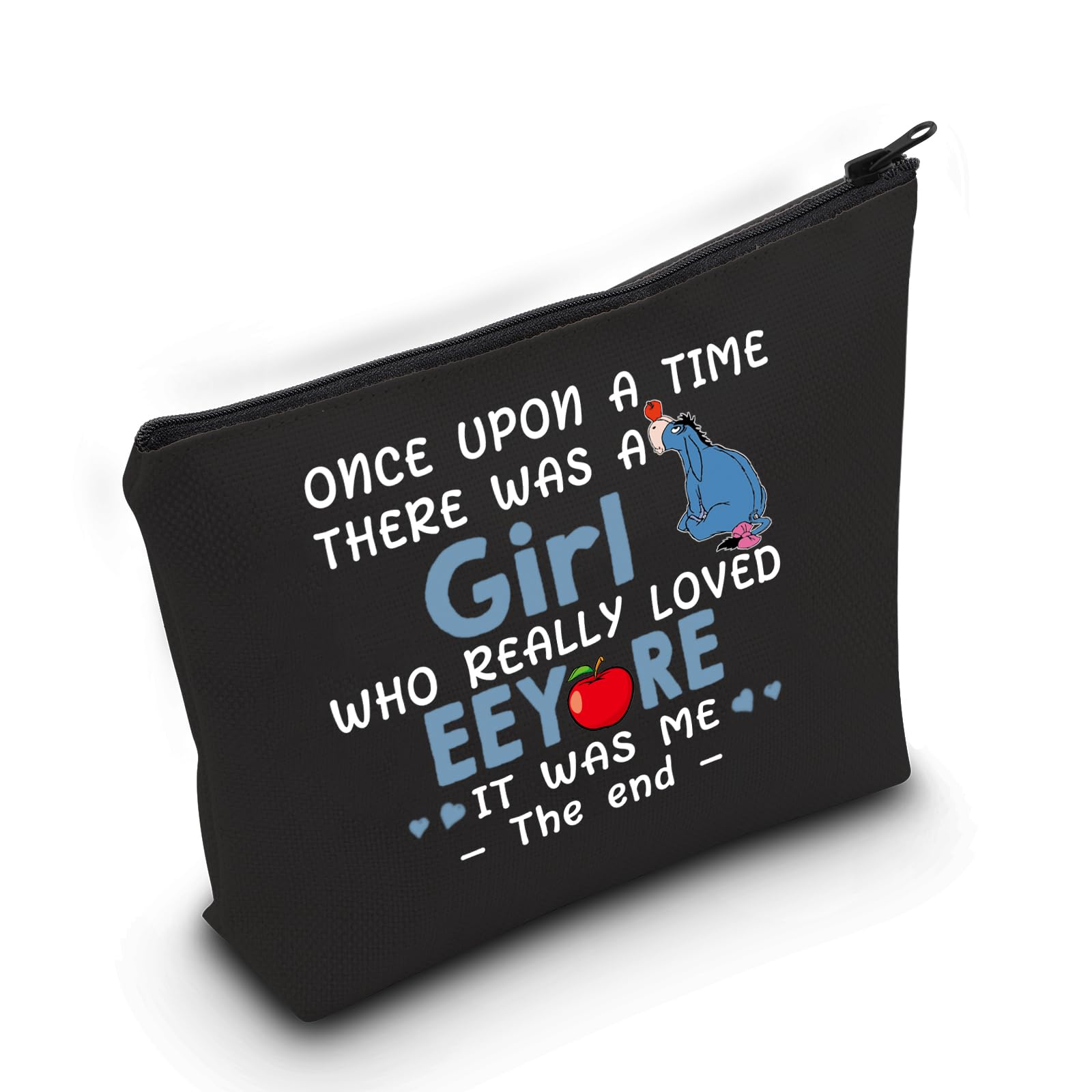 Funny Cartoon Character Zipper Pouch - Cute Makeup Bag for Lovers Gift | Perfect for Cosmetics Storage & Travel Organizer | BL Once Cartoon Themed Accessory