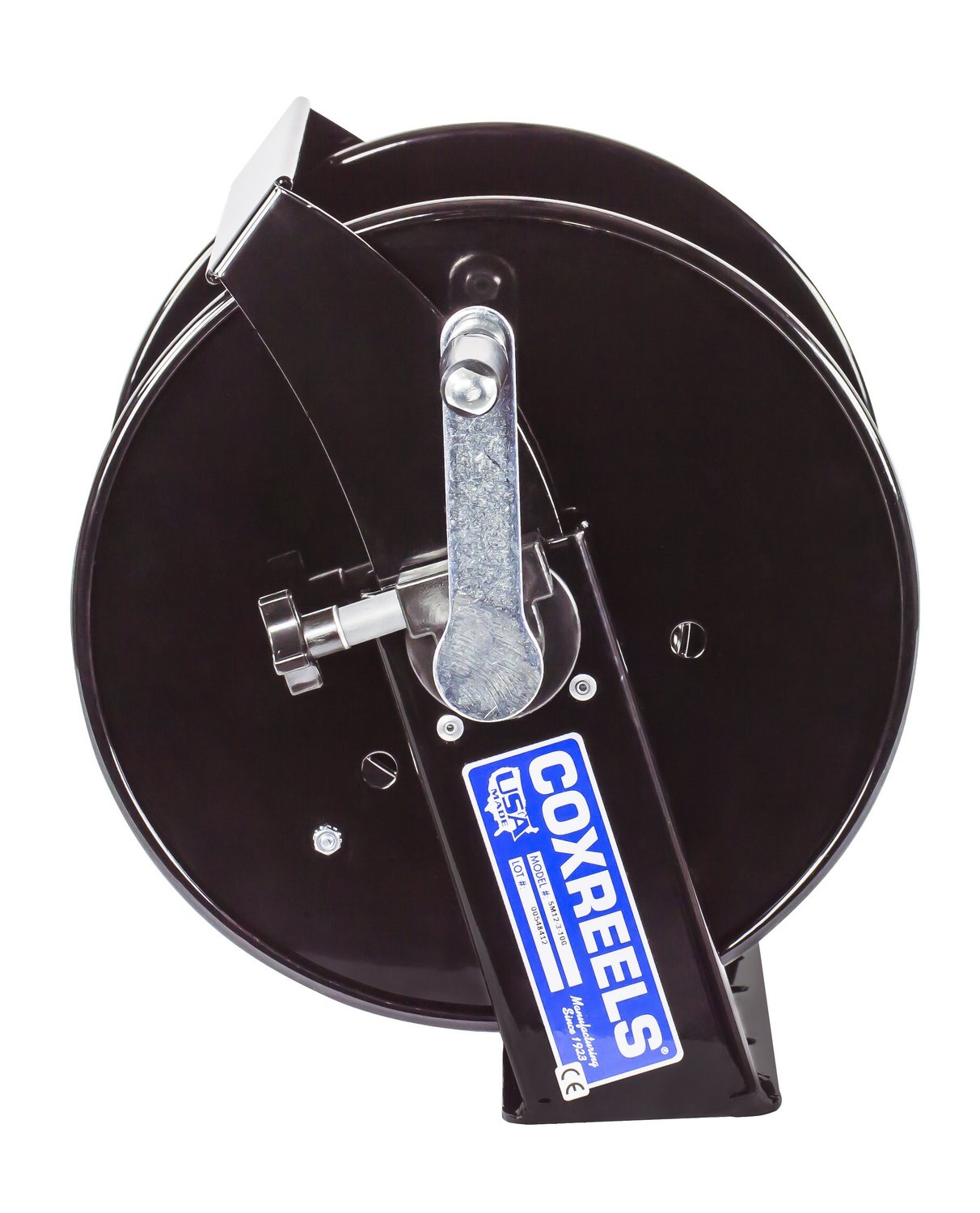 Coxreels SM12-3-100 Swivel Mount Hand Crank Hose Reel - 3/8