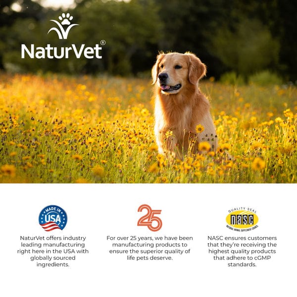 NaturVet Aller-911 Allergy Aid Plus Antioxidants Soft Chews for Dogs - Itchy Skin Relief & Immune Support for Small, Medium & Large Breeds - Perfect for Seasonal Allergies & Daily Wellness