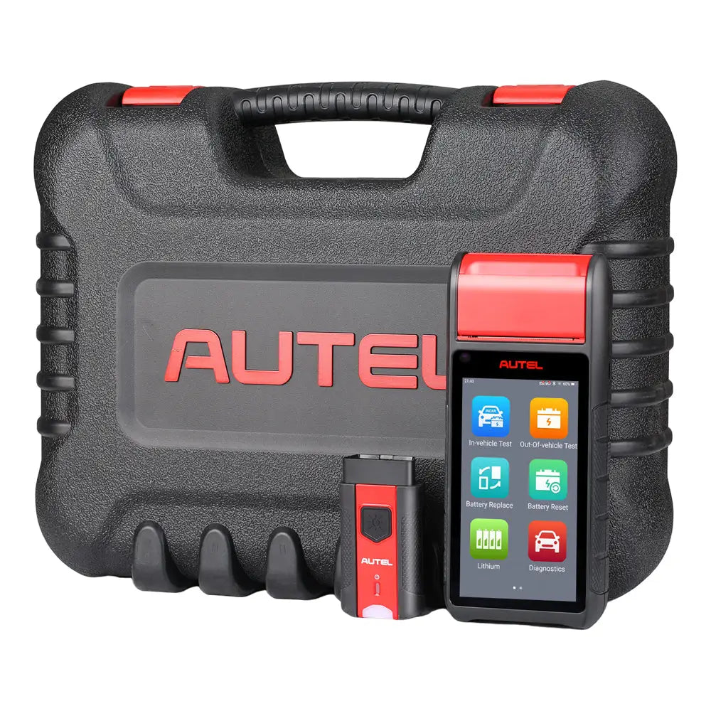 Autel MaxiBAS BT608 Professional Car Battery & Electrical System Tester Kit with Touchscreen Display - Diagnose Battery Health, Alternator, Starter for Cars, Trucks, SUVs - Perfect for Mechanics & DIY Auto Repair