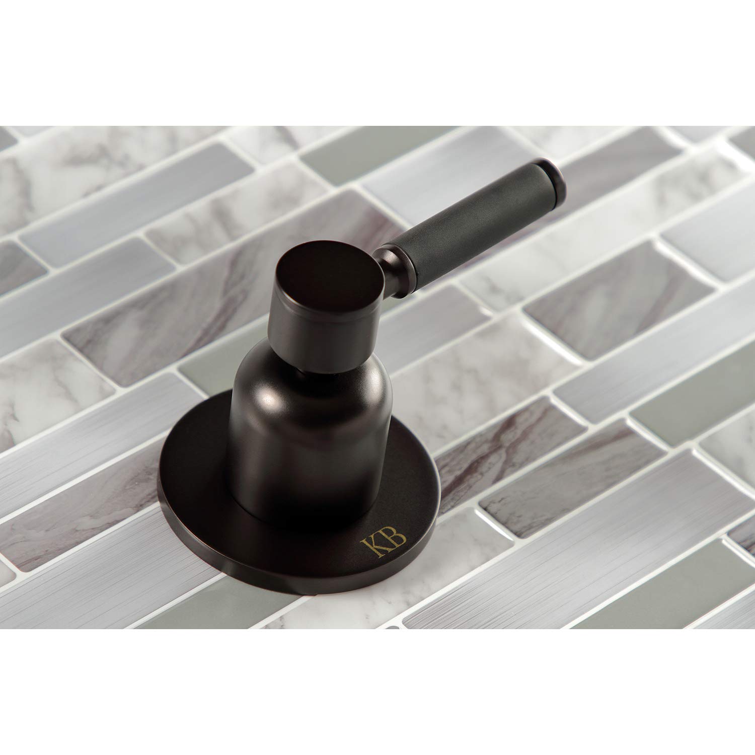 Kingston Brass KBX8145DKL Kaiser Oil Rubbed Bronze Tub and Shower Faucet Set - 7.13 x 14.13 x 5.5 Inches - Vintage Bathroom Fixture for Classic & Modern Bathrooms