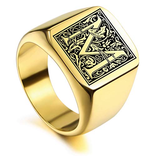 B1: Gold - Initial Floral