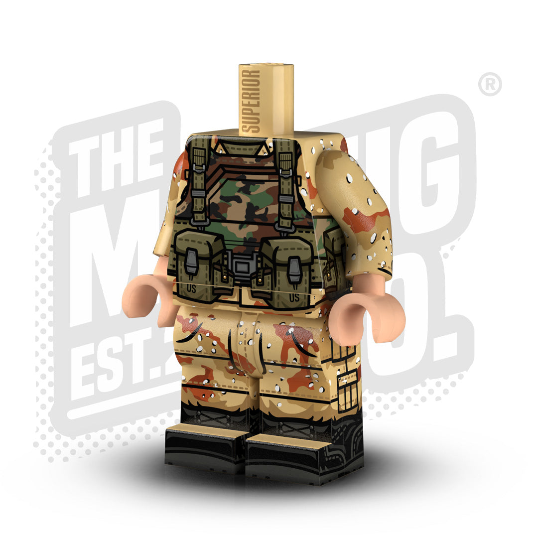 6-Color Ranger Body for U.S. Market - Perfect for Outdoor Adventures, Camping & Tactical Training