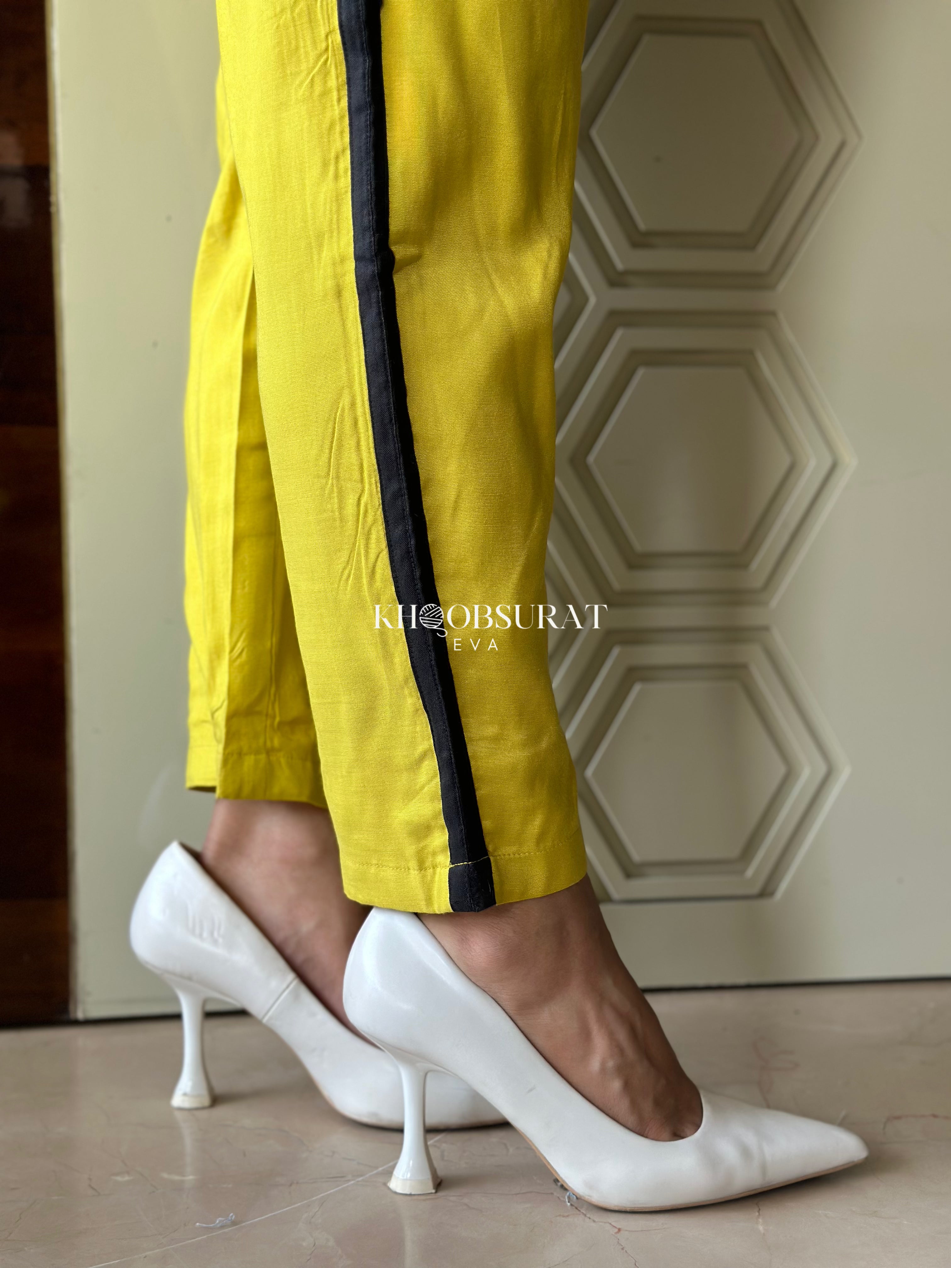 Stylish Mango Melody Yellow Co-Ord Set for Women | Trendy Matching Outfit | Perfect for Summer, Beach & Casual Wear