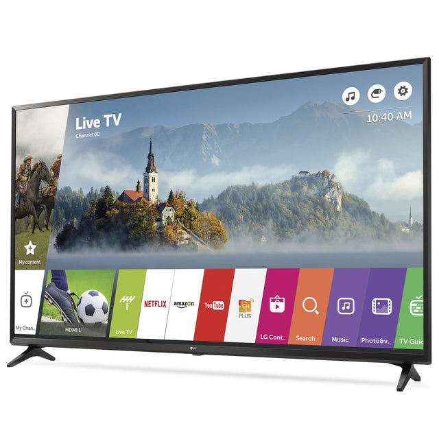LG 43UJ6300 43-Inch 4K Ultra HD Smart LED TV with WebOS - Perfect for Living Room, Bedroom & Home Theater Entertainment