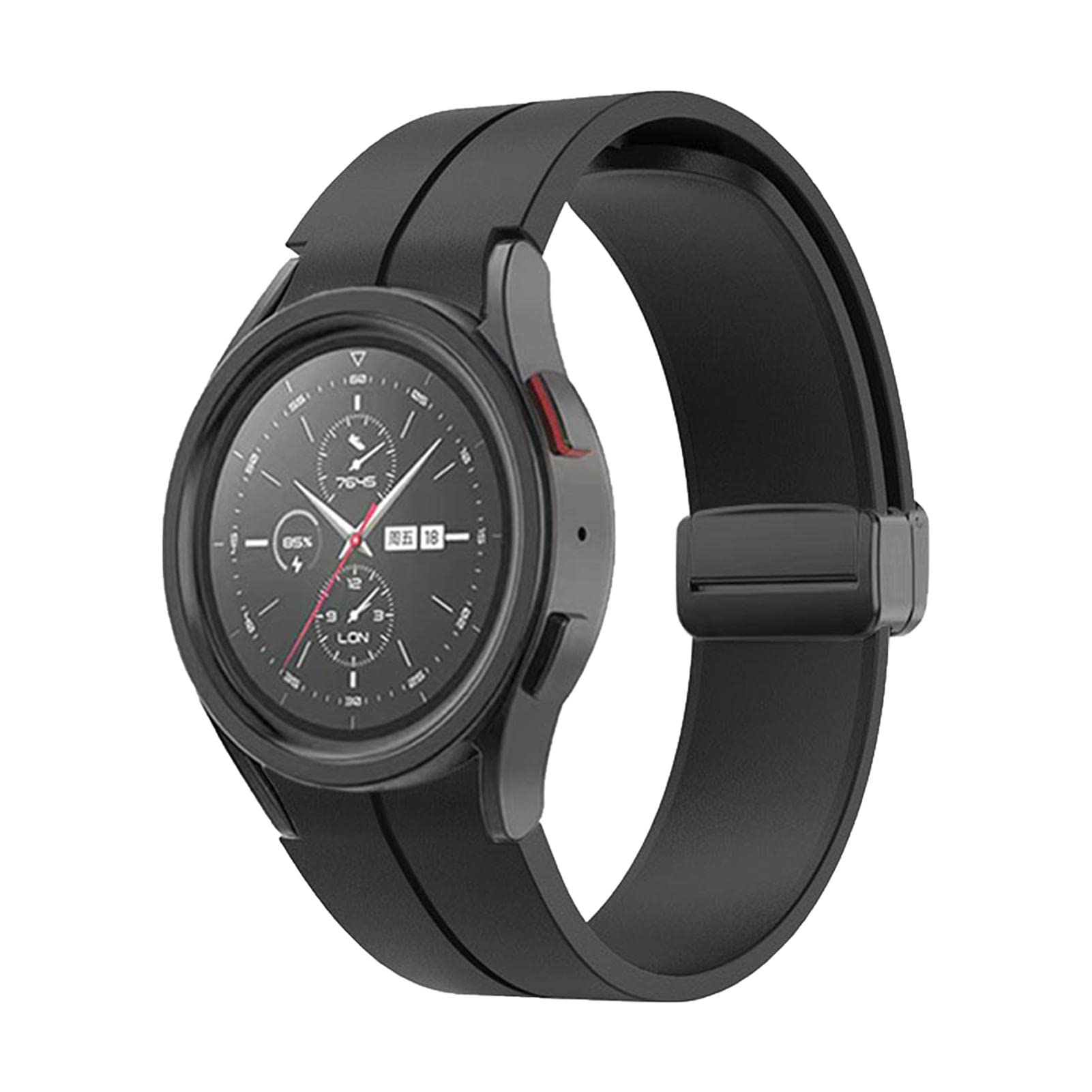 Samsung Galaxy Watch 5 Band - Soft Silicone Strap for Workouts & Daily Use