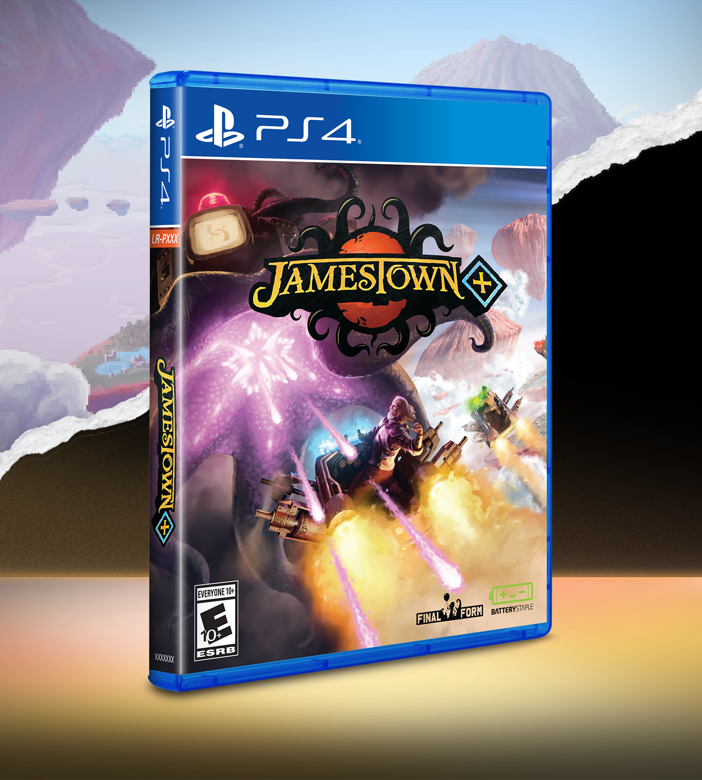 Limited Edition Jamestown+ PS4 Game - Retro Shoot 'Em Up for PlayStation 4 | Perfect for Classic Arcade Gaming Nights & Collector's Items