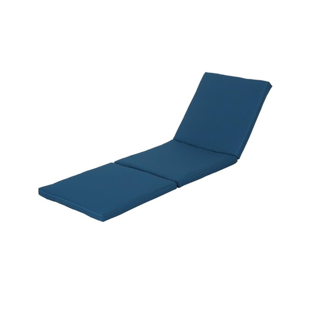 Christopher Knight Home 303849 Outdoor Chaise Lounge Cushion - Waterproof Patio Furniture Cushion for Poolside, Garden & Backyard Relaxation