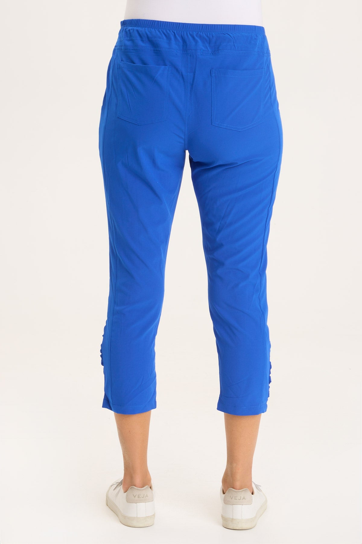 Premium High-Waisted Yoga Leggings for Women - Cobalt Blue - Moisture-Wicking & Tummy Control Workout Pants for Running, Gym & Lounge Wear