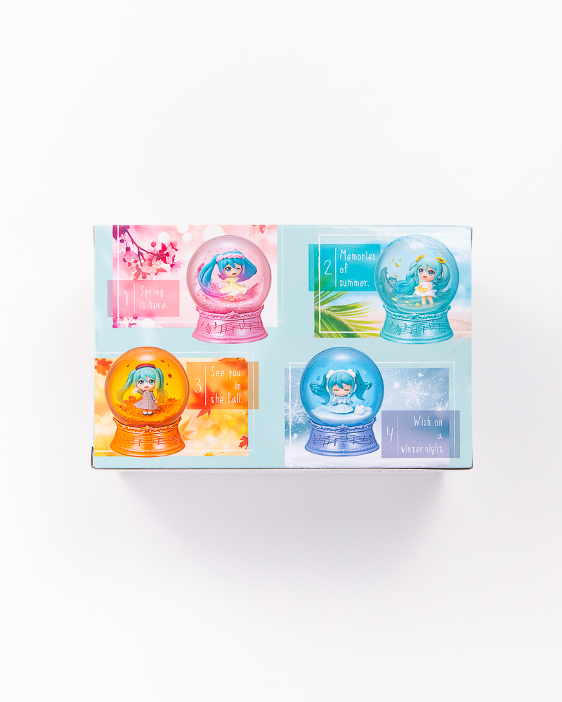 Hatsune Miku© Scenery Dome Blind Box - Story of Seasons Series Collectible Figure for Anime Fans & Display Decor