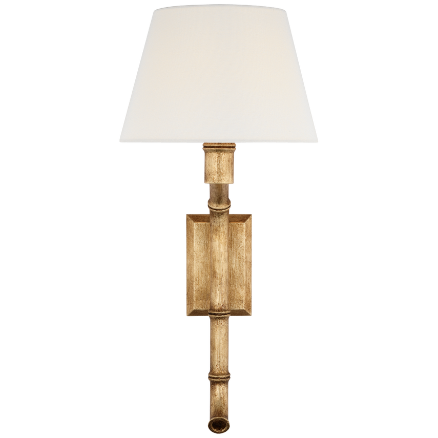 Amelie 27 Inch Curved Tail Wall Sconce Light Fixture - Antique Gold Finish - Perfect for Bedroom, Living Room & Hallway Lighting Decor