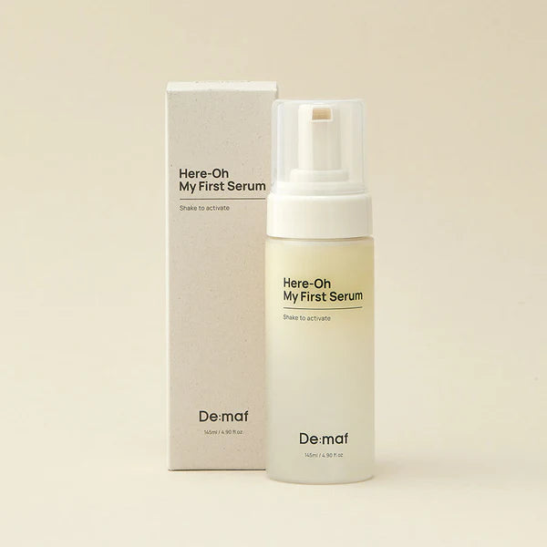 De:maf Hero Oh My First Serum A.K.A 145ml - Korean Hydrating Facial Essence for Glowing Skin | Perfect for Daily Skincare Routine & Anti-Aging Care