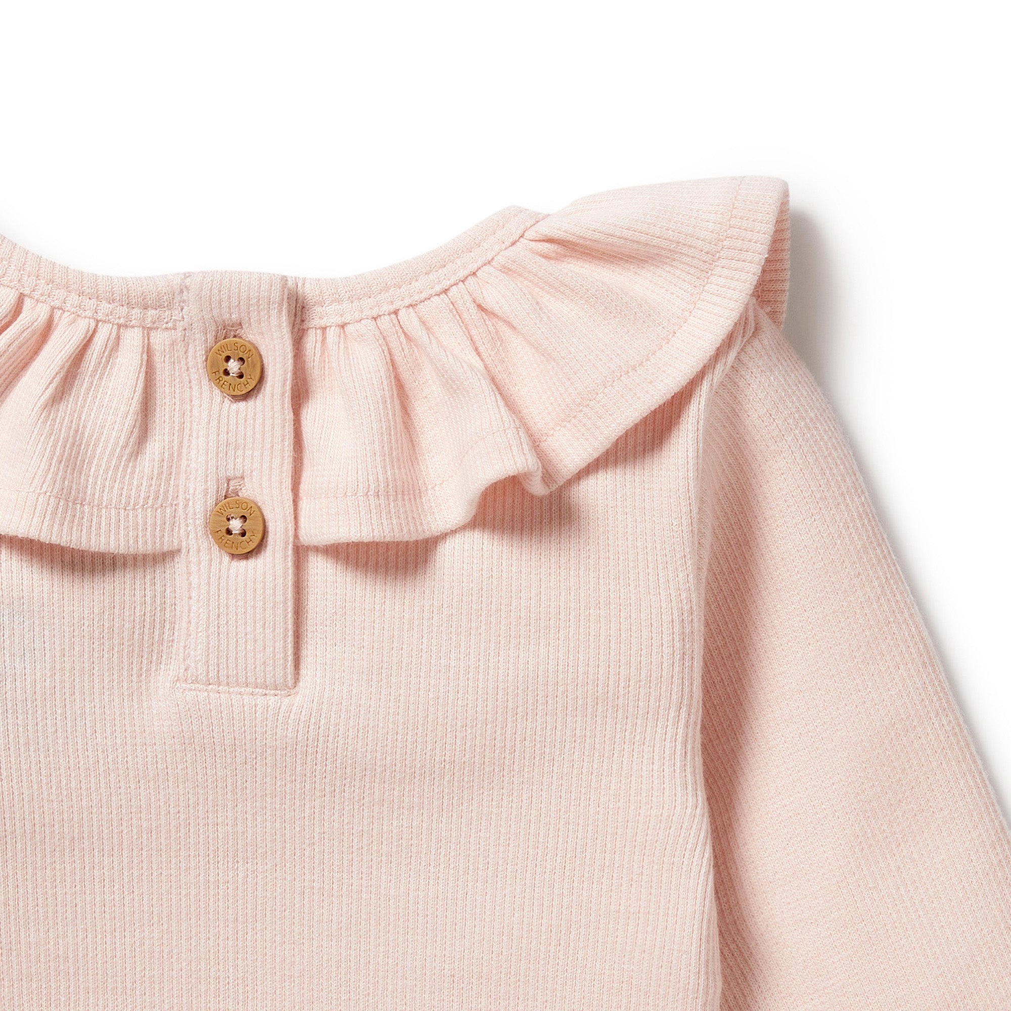Pink Organic Ruffle Blouse for Women - Soft Cotton Boho Chic Shirt - Perfect for Casual Outings, Dates & Summer Vacations