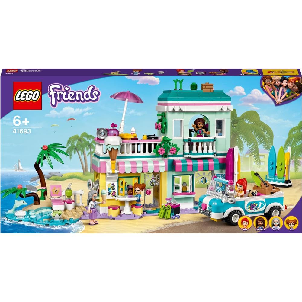 LEGO Friends Heartlake City Pizzeria Building Toy Set 41693 - Creative Play for Kids, Perfect for Birthday Gifts & Pretend Restaurant Games