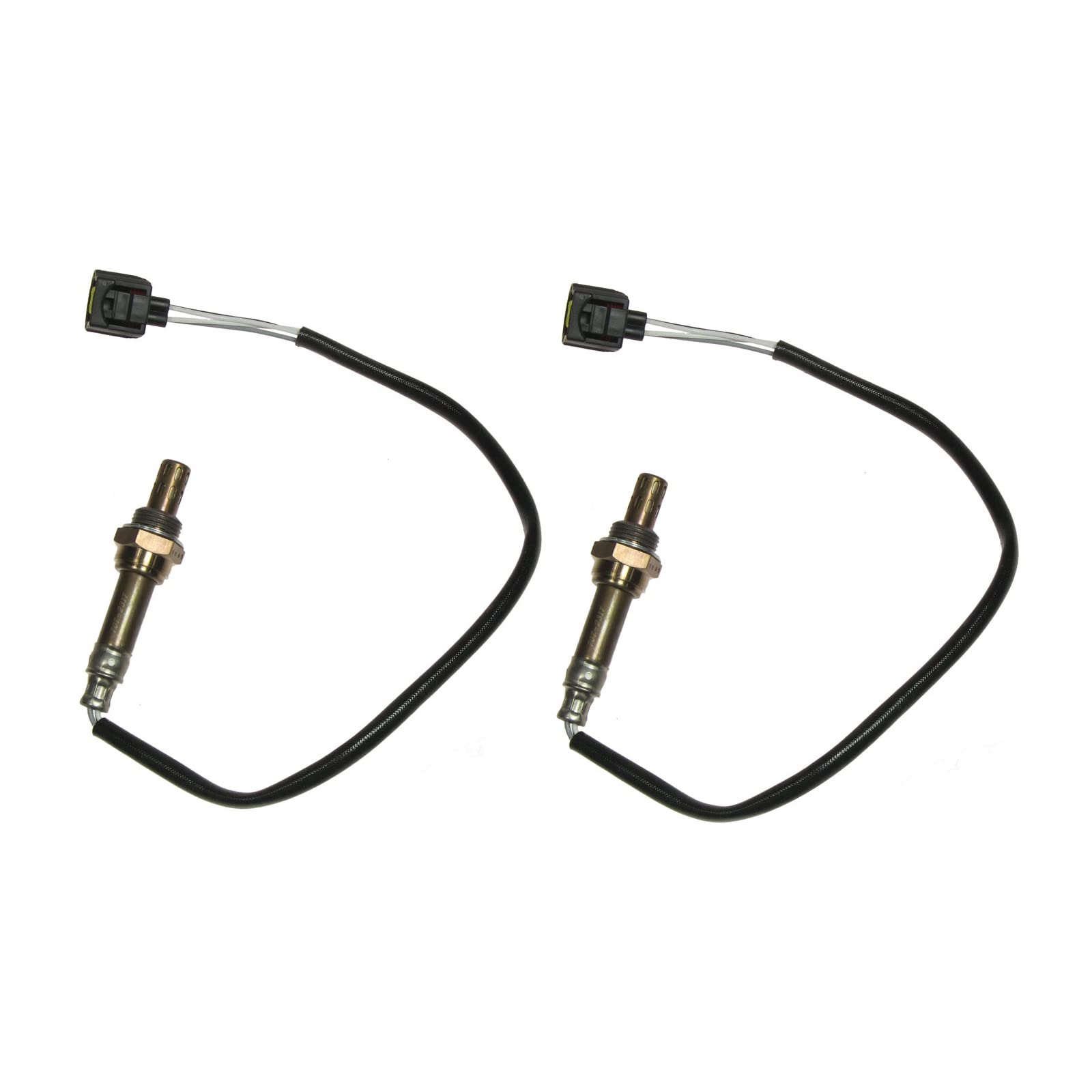 TRQ Oxygen O2 Sensor Kit - Compatible with Chrysler Dodge Jeep Ram Vehicles - Upstream & Downstream Replacement - Improve Engine Performance & Fuel Efficiency - Perfect for Off-Roading & Daily Commuting