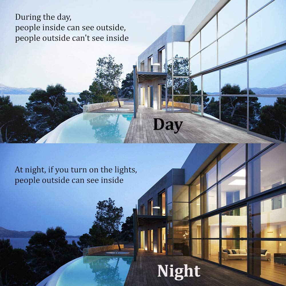 One Way Mirror Window Film - 60