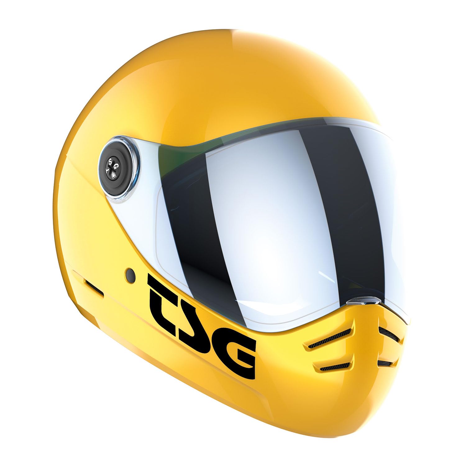 TSG Pass 2.0 Full Face Helmet with Dual Visors - Premium ABS Hardshell for Downhill Skateboarding, E-Skating & Longboarding - Enhanced Ventilation with Nose Ports, Airflow Channels & Ear Slots - Adjustable Cheek Pads for Comfort - Perfect for Extreme Sports & Urban Commuting
