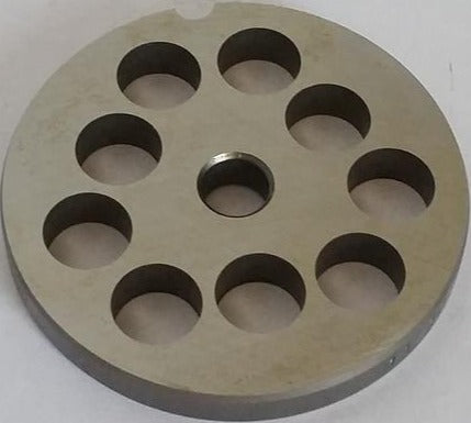 #32 Meat Grinder Plates & Knives Set with Spacer - Heavy Duty Stainless Steel for Home Kitchen, Butcher Shop & Commercial Use - Perfect for Grinding Beef, Pork, Sausage & More