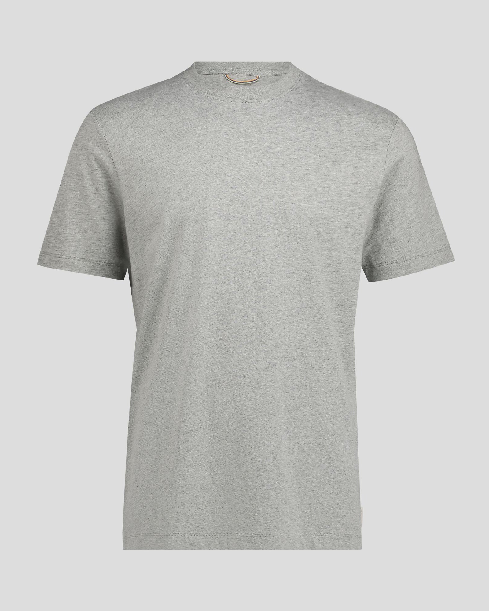 Organic Cotton Men's T-Shirt - Light Grey Marle - Soft & Breathable for Casual Wear & Everyday Comfort