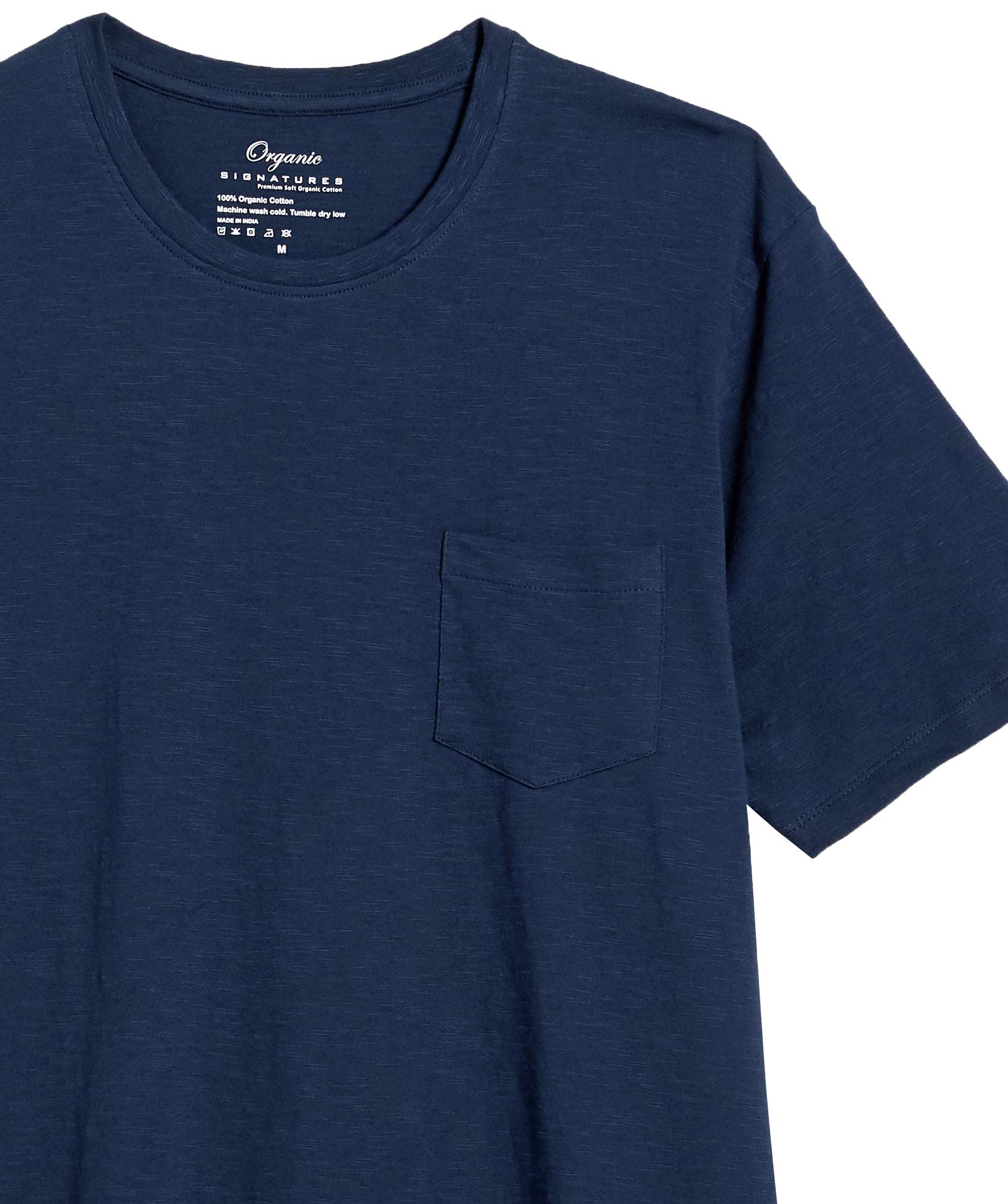 Soft & Lightweight Men's Pocket T-Shirts - 100% Organic Cotton | Perfect for Casual Wear, Travel & Everyday Comfort