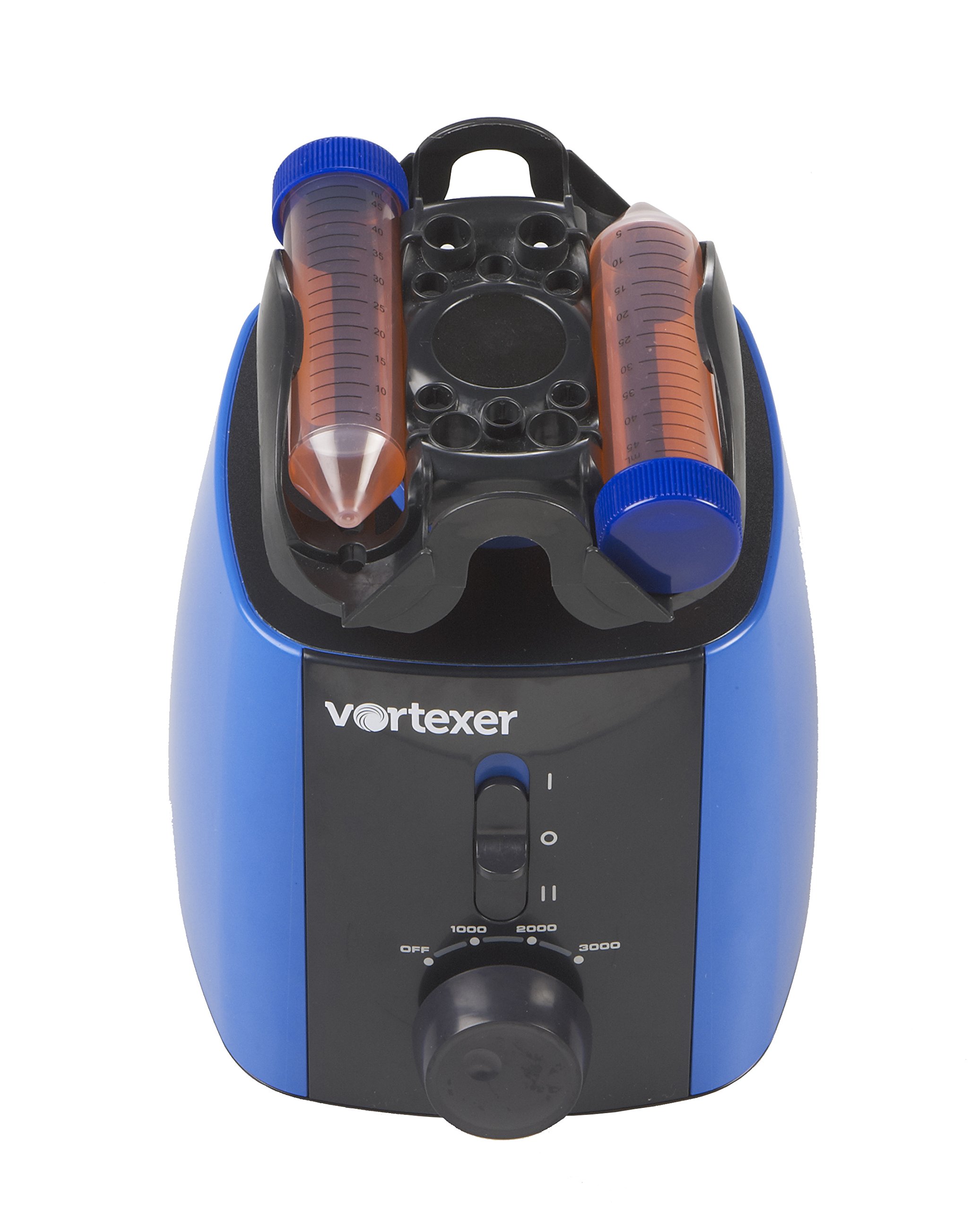 Heathrow Scientific HS120210 Vortex Mixer - 230V 40W Lab Shaker with AUS Plug (Blue) | Ideal for DNA, PCR, and Sample Mixing in Laboratories
