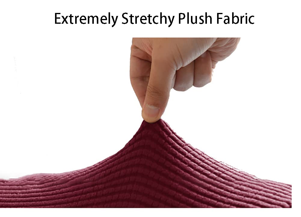 LINGXIYA 2-Pack Stretch Sofa Armrest Covers - Soft Furniture Protector for Recliners, Couches & Chairs | Perfect for Living Room, Office & Home Decor