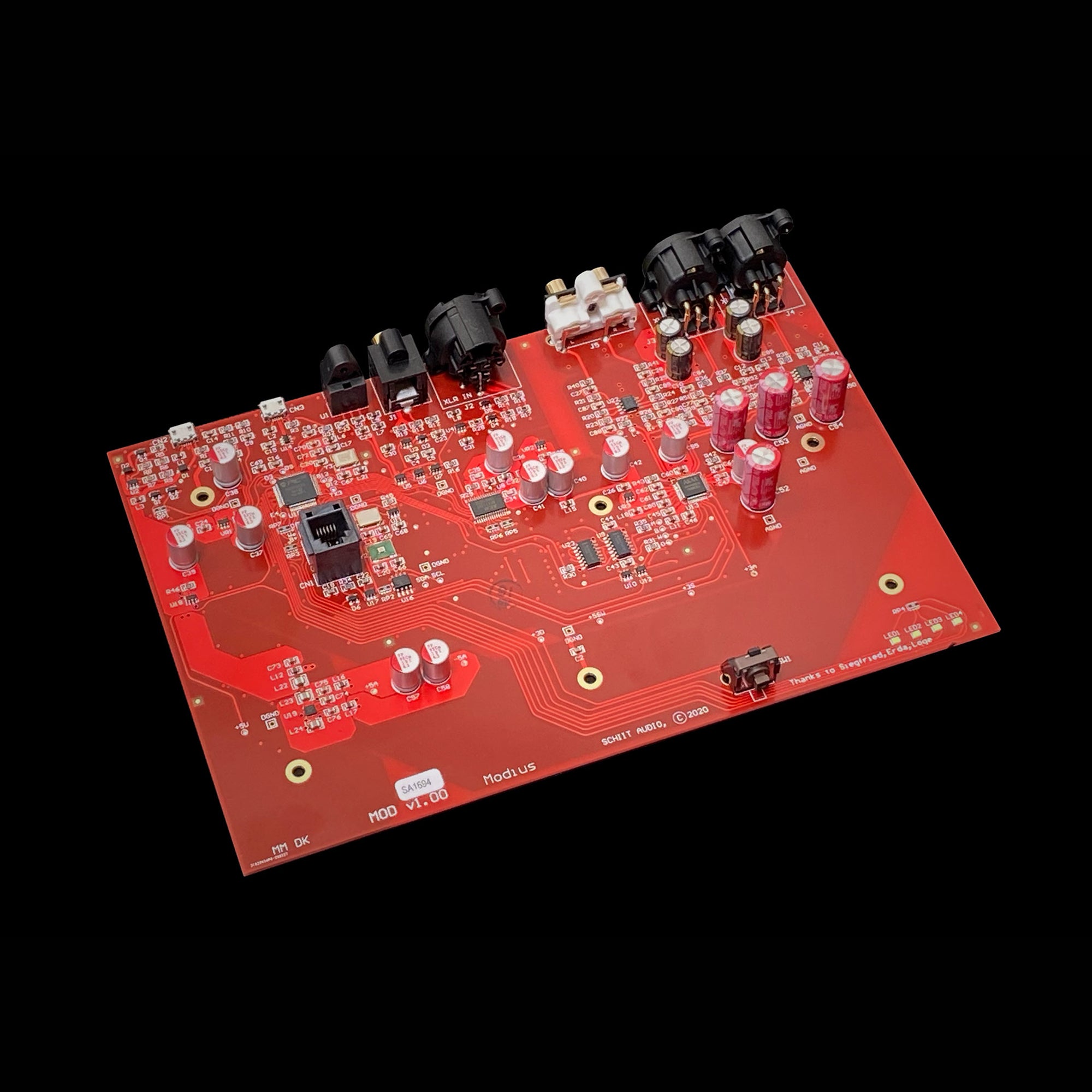 Schiit Audio Modius E Balanced DAC - High-Resolution USB DAC for Audiophiles | Perfect for Home Audio Systems & Studio Recording