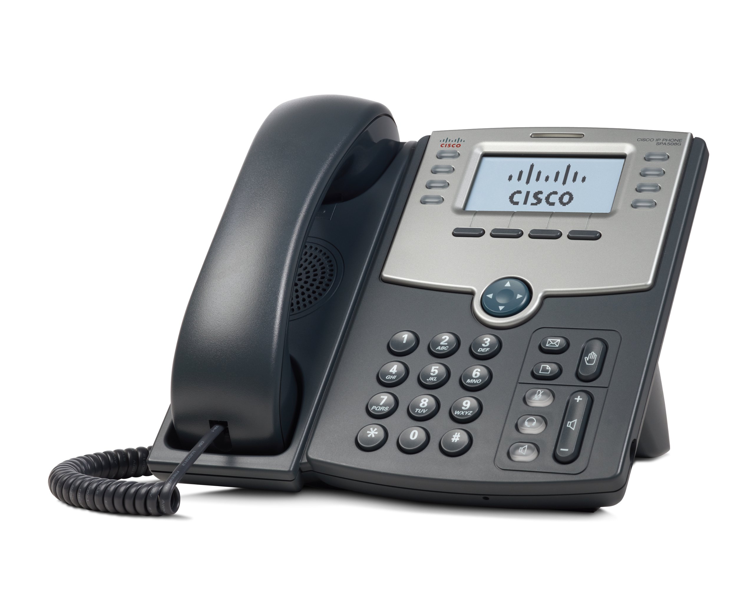 Cisco SPA508G 8-Line VoIP Business IP Phone with HD Voice - Ideal for Office & Remote Work Communication