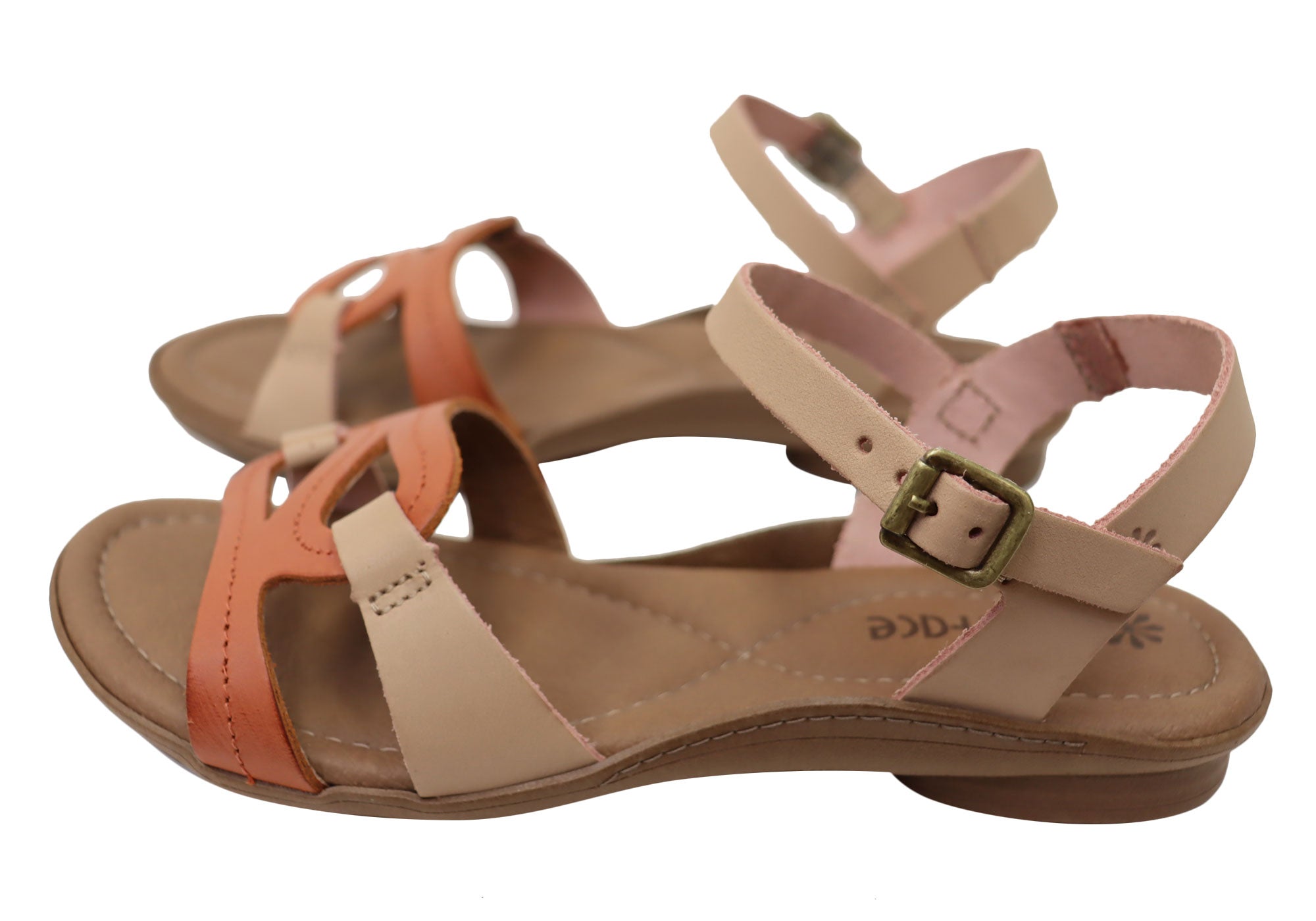 Leni Women's Comfortable Leather Sandals - Handmade in Brazil - Perfect for Summer, Beach & Casual Outings