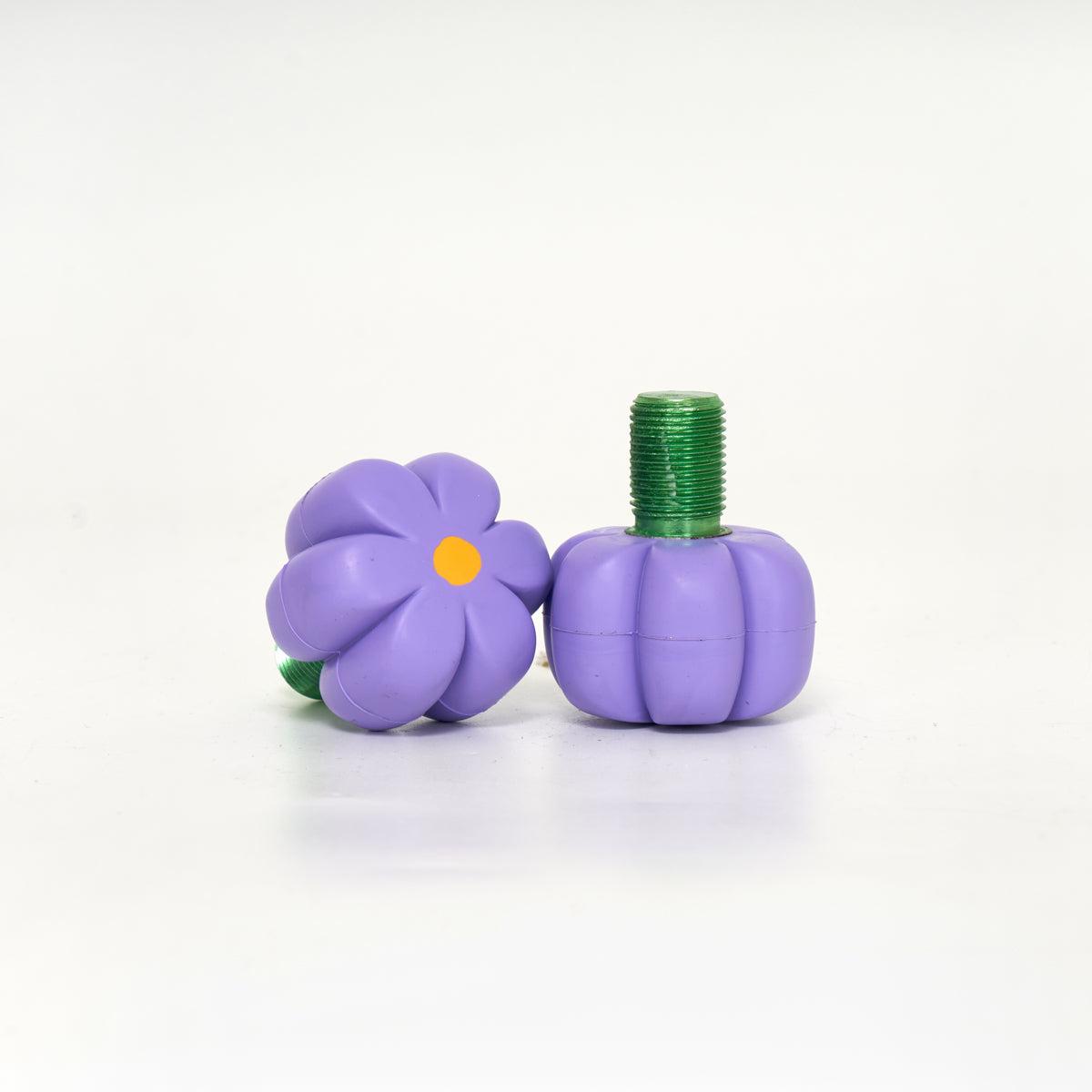 Moxi Brake Petals - Purple Forget Me Not Roller Skate Stoppers for Outdoor Skating & Rink Safety Accessories