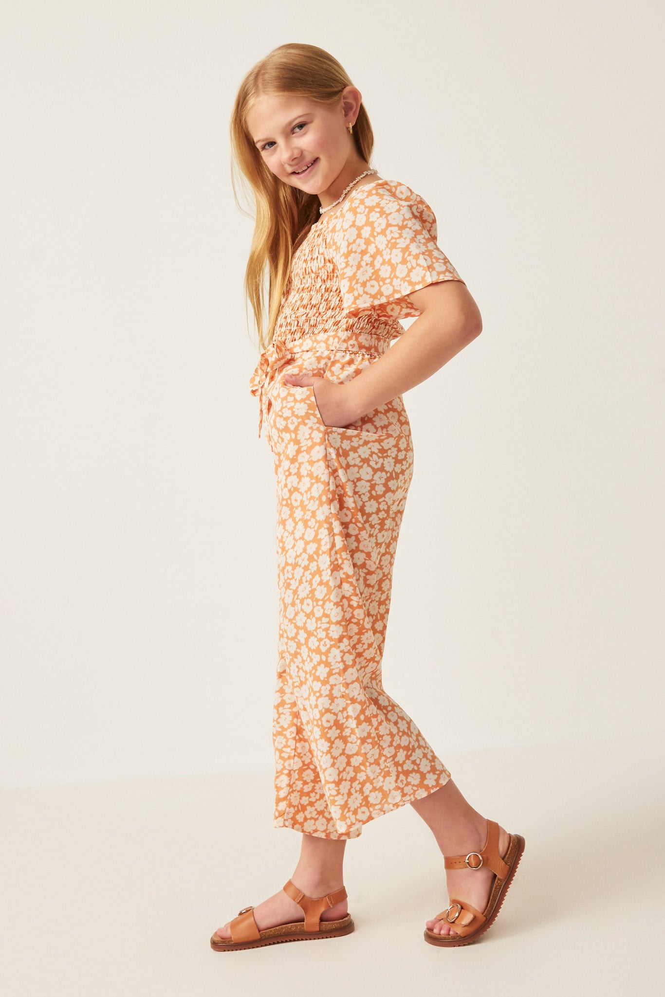 Floral Palazzo Jumpsuit for Women - Boho Chic Wide Leg Romper - Summer Beach Wedding Outfit & Vacation Jumpsuit