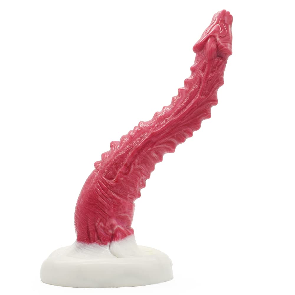 BeHorny Liquid Silicone Octopus Tentacle Dildo - Alien Fantasy Sex Toy with Strong Suction Cup for Hands-Free Play | Perfect for BDSM, Roleplay & Solo Pleasure