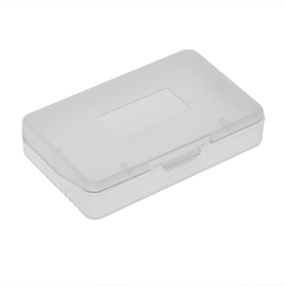 **10Pcs Clear Protective Game Cartridge Case for Game Boy GBA SP GBM - Durable Plastic Game Card Storage Box - Perfect for Organizing & Protecting GBA Game Collections**