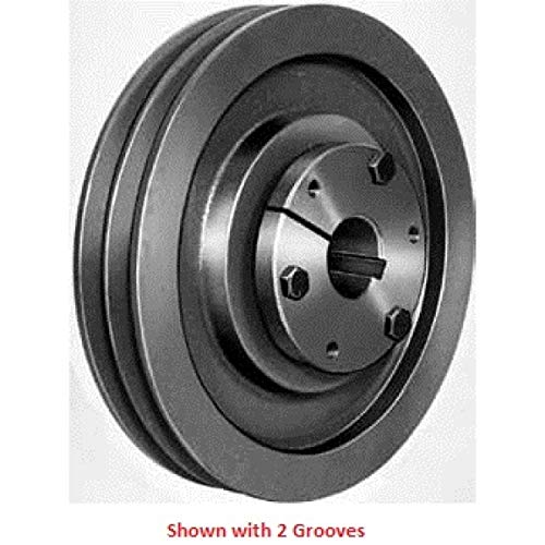 6B38SD Q-D Sheave - Cast Iron 6-Groove Pulley for A or B Belts with SD Bushing | Heavy-Duty Industrial Machinery & Agricultural Equipment Replacement Part