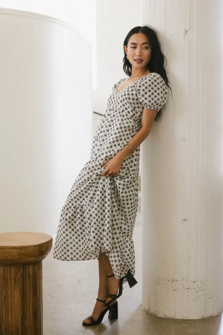 Alicia Floral Maxi Dress - Women's Summer Boho Long Dress with Pockets | Perfect for Beach Vacations, Weddings & Casual Outings