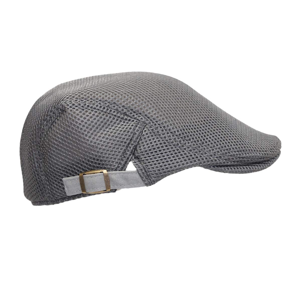 WITHMOONS Ivy Cap Summer Mesh Newsboy Irish Golf Hats for Men & Women - Breathable UV Protection Outdoor Sports & Casual Wear (TZ30046)