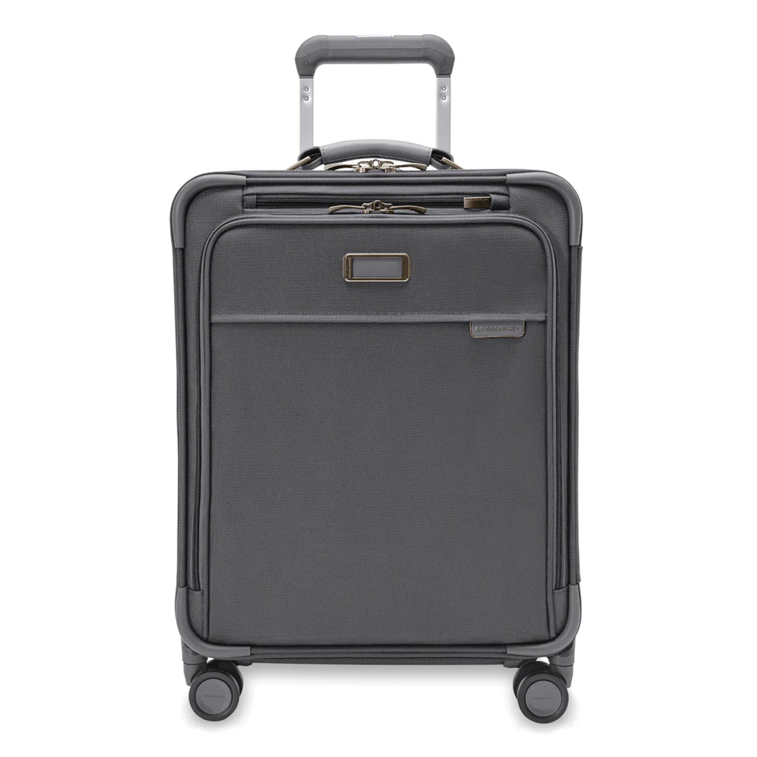 Briggs & Riley Baseline Global Carry On Spinner Luggage - Lightweight Durable Suitcase for Business Travel & Weekend Getaways | TSA Approved, 360° Spinner Wheels, Expandable Design